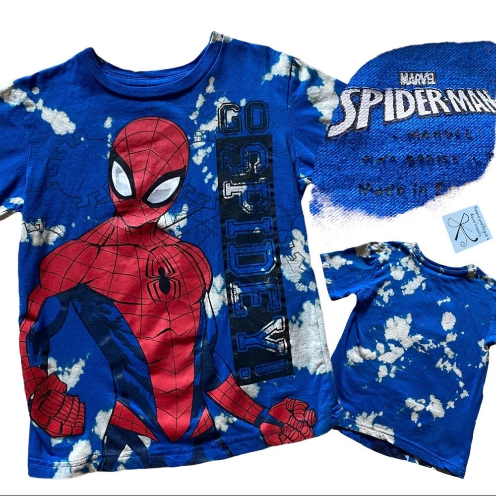 Marvel Spider-man Graphic T-Shirt Kids Sz 7